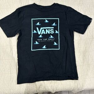 Vans Black and Blue Kids Tee